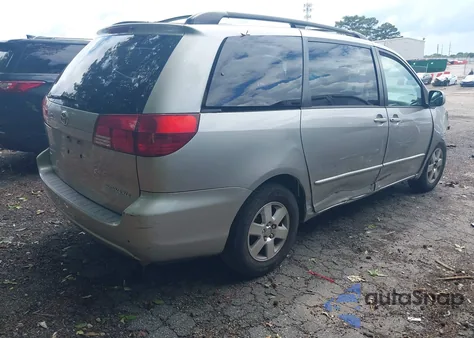 2005 Toyota Sienna Xle из США, поврежденный, VIN 5TDZA22C55S356911